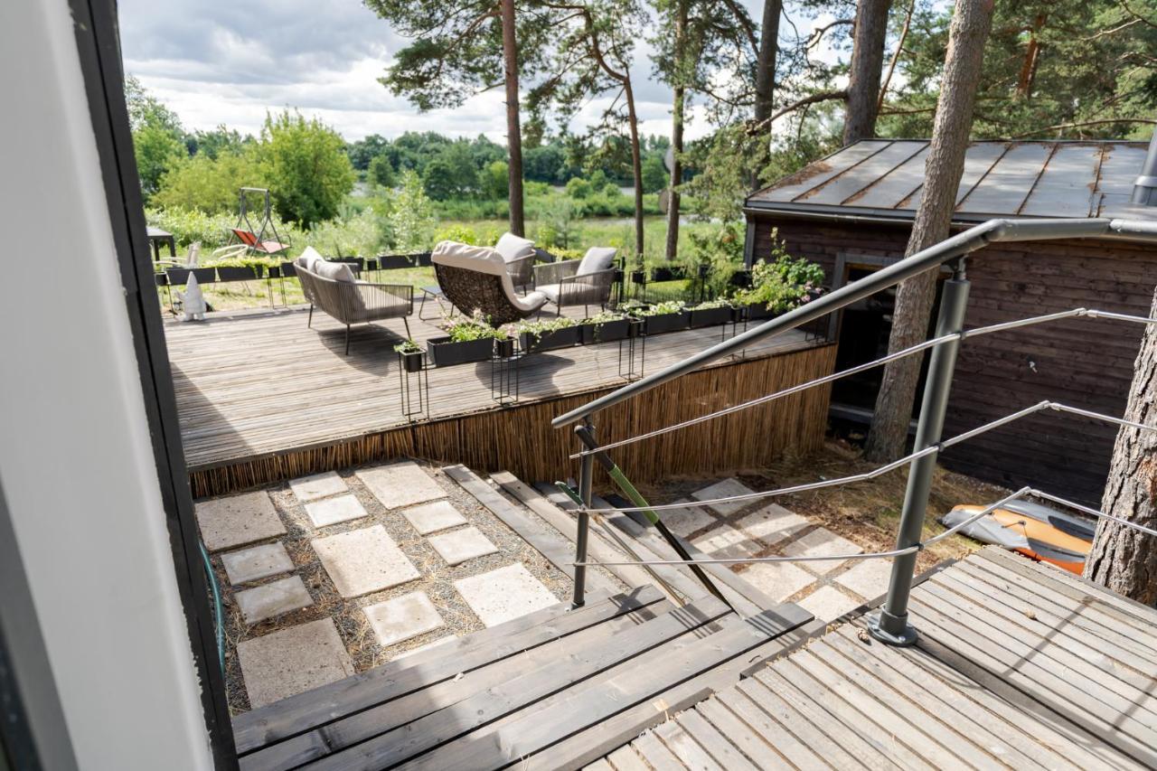 Gaujaclub - 3 Rooms Design Lofts Riverside Gauja  Exteriör bild